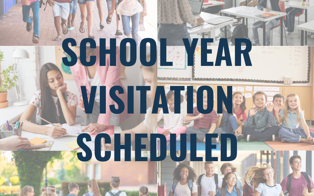 What Does a Visitation Schedule look like During the School Year?