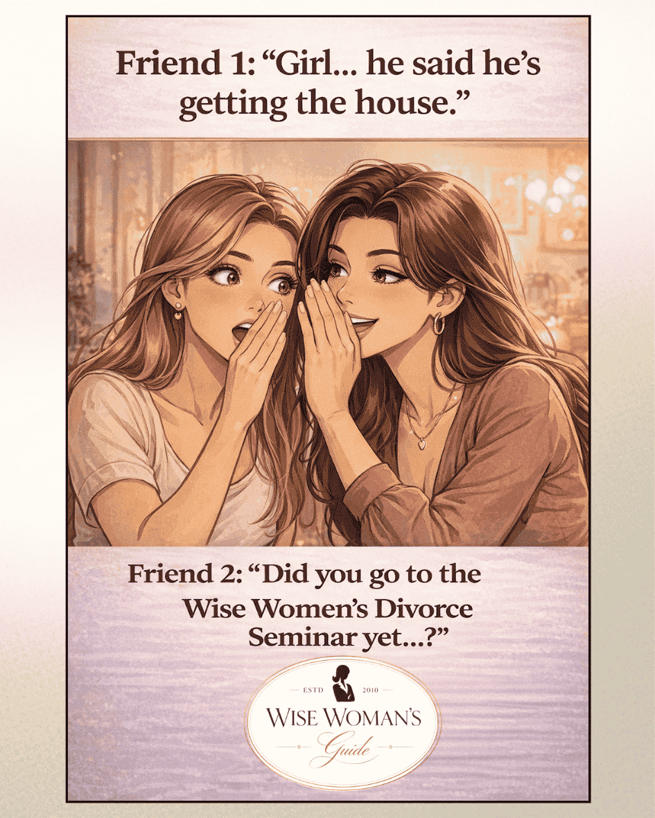 Wise Woman seminar meme graphic