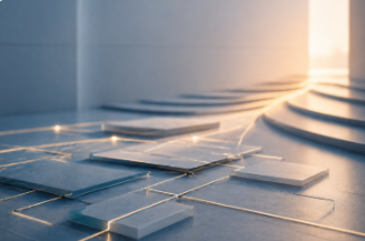 Layered planning visuals representing preparation before family law mediation