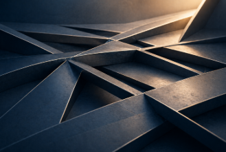 Intersecting abstract lines representing financial uncertainty before marital agreement planning