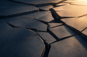 Fragmented abstract structure representing asset exposure and loss of control without advanced trust planning