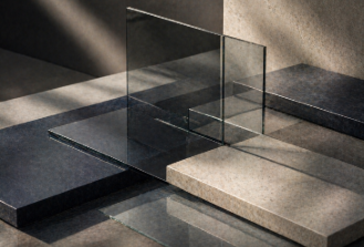 Structured environment with subtle fracture lines representing escalation risk in probate litigation