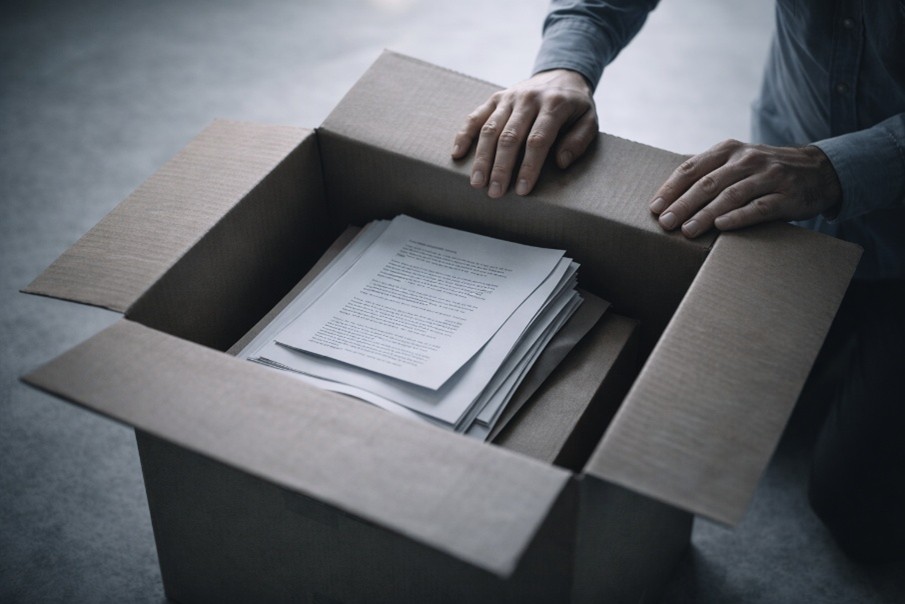 Family reviewing estate planning documents after moving to Texas