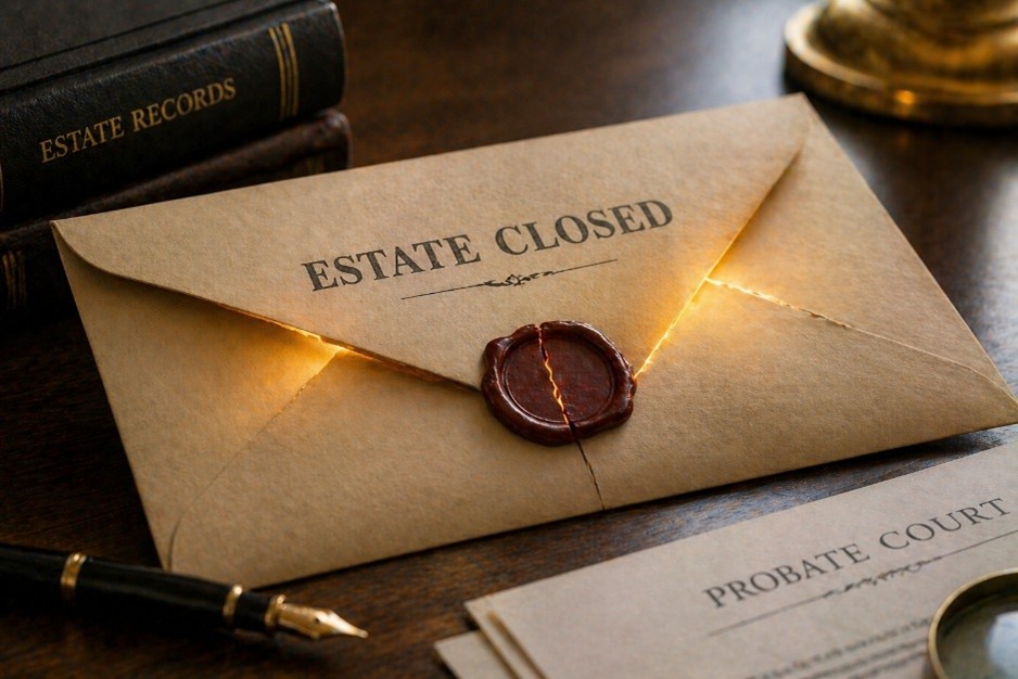 Discovering probate closed too late