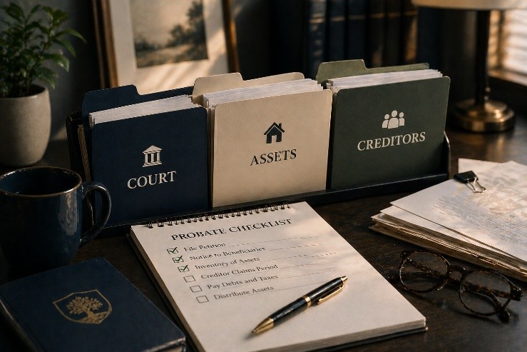 Reviewing probate documents
