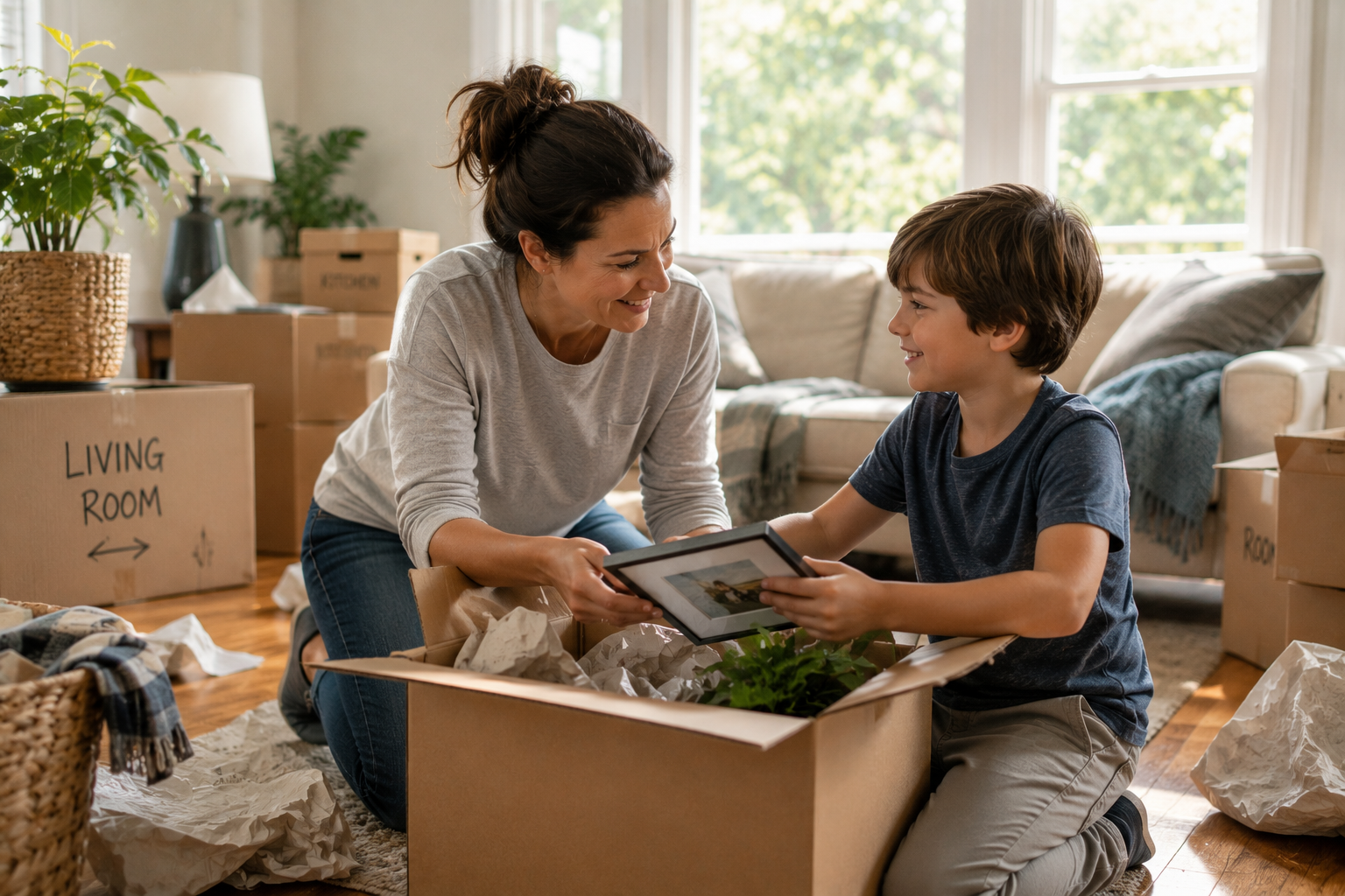 Family home transition and stability after divorce