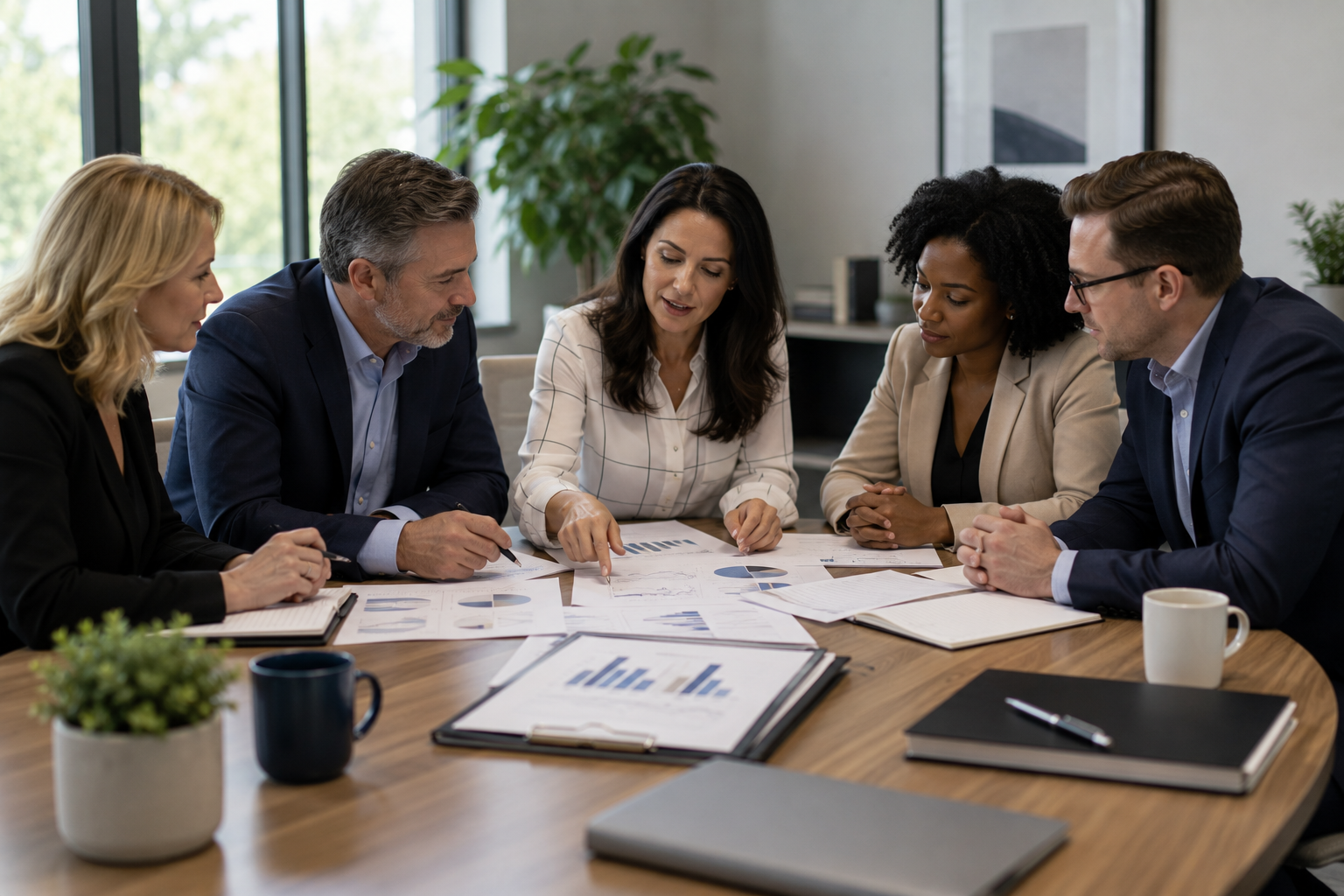 Professional team helping with divorce housing decisions