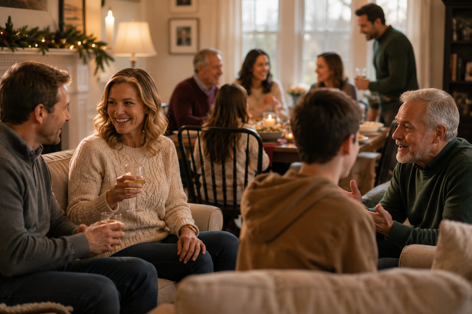 Adult children and surviving spouse navigating blended family inheritance concerns