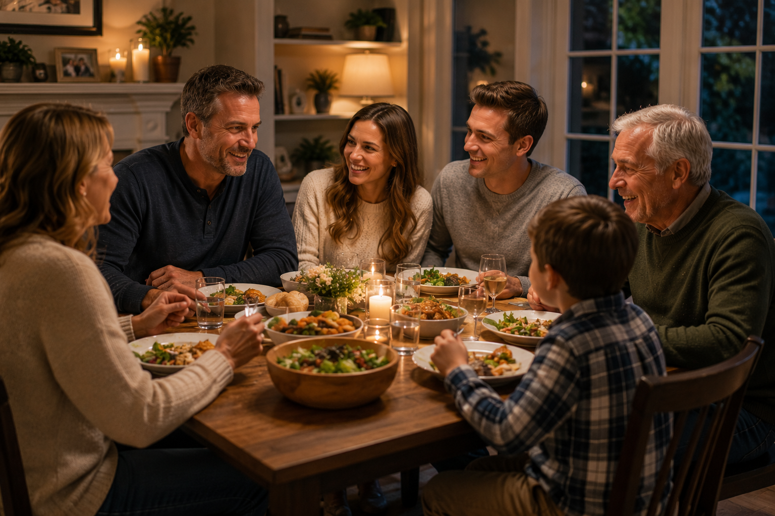 Estate planning client reviewing revocable living trust documents