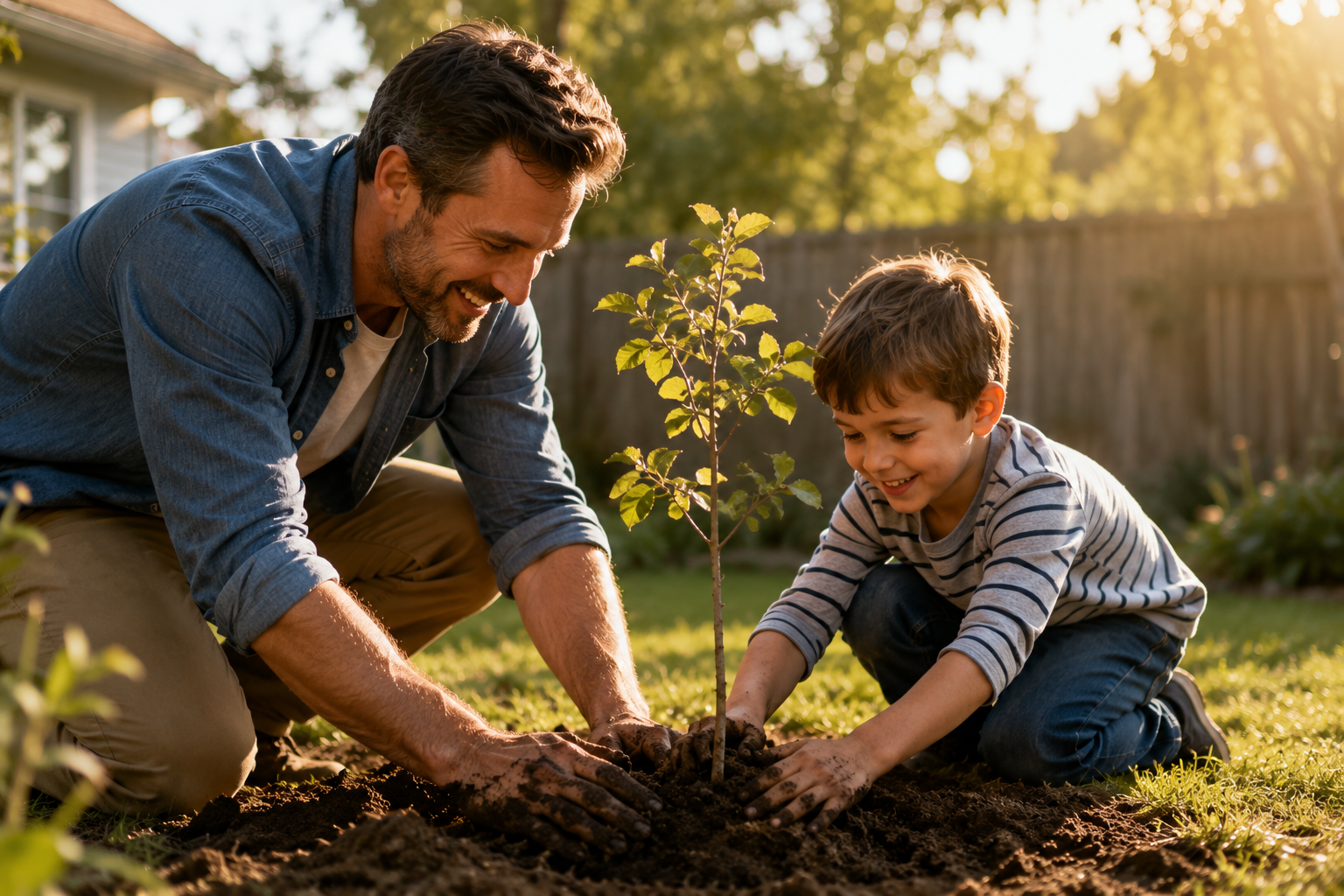 Parent and child building stability during the transition after divorce
