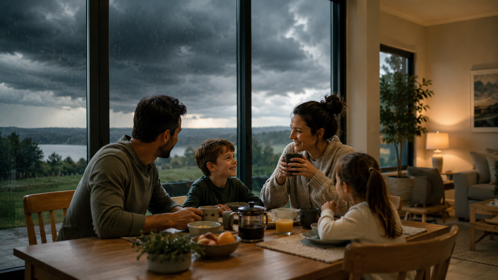 Grandparent and child in a thoughtful family setting representing caregiving questions