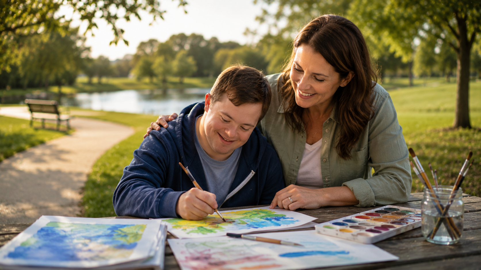 Parent using a structured planning framework to protect a child with special needs