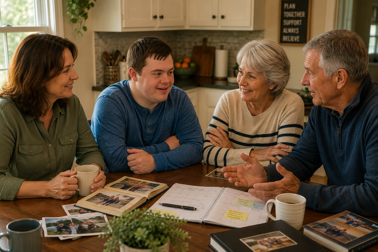 Two separate planning paths coming together to support a child with special needs