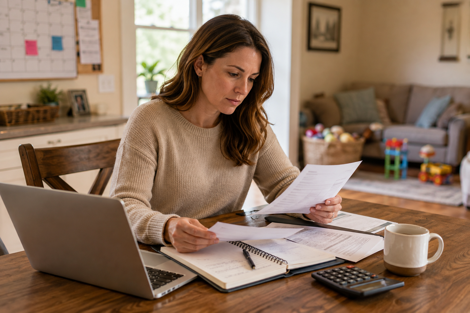 Stay-at-home parent moving forward with financial clarity after divorce
