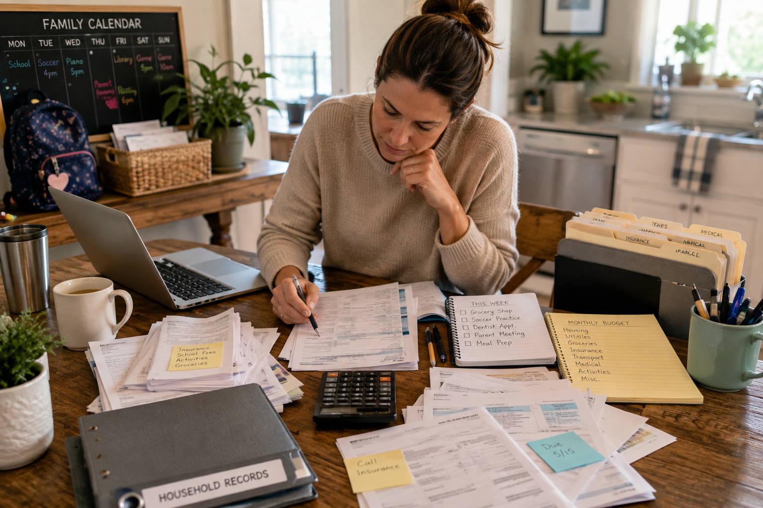 Financial clarity framework for a stay-at-home parent facing divorce